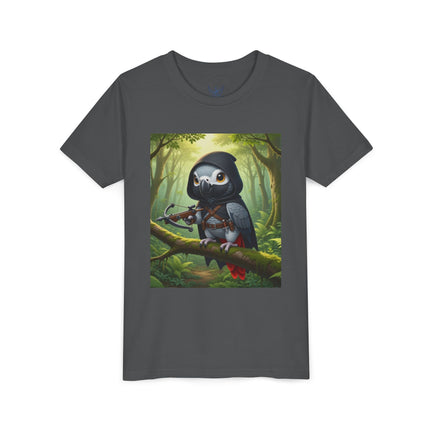 The African Grey Sentinel Youth Short Sleeve Tee