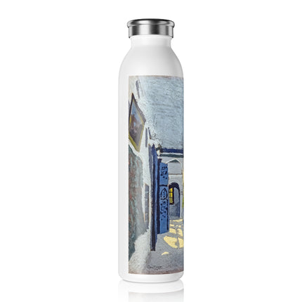 Gallery of a Moroccan Riad by George Gaudion Slim Water Bottle