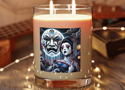 Geisha’s Black Ink Tears Scented Candle - Full Glass, 11oz