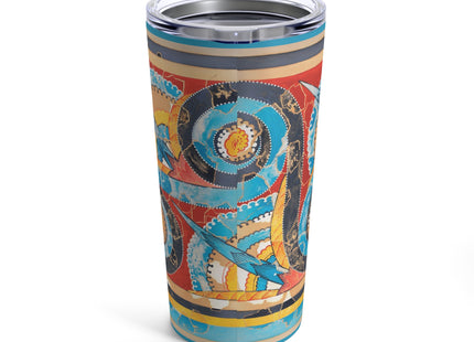 Reproduction of S-Spiral Frieze by Emile Gilliéron Tumbler 20oz