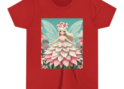 Lily Fairy in Bloom Youth Short Sleeve Tee