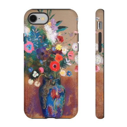 Bouquet of Flowers by Odilon Redon Phone Cases