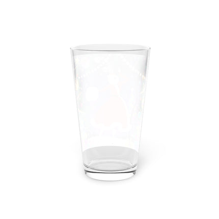 🎄❄️ The Christmas Snowball Dance Pint Glass – Whimsical Holiday Fashion Fantasy