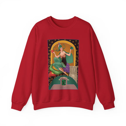 May & Emerald (from the Gem Series) by Sofia Chiostri Heavy Blend™ Crewneck Sweatshirt