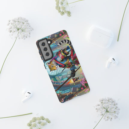 Cyberpunk Leopard Phone Cases