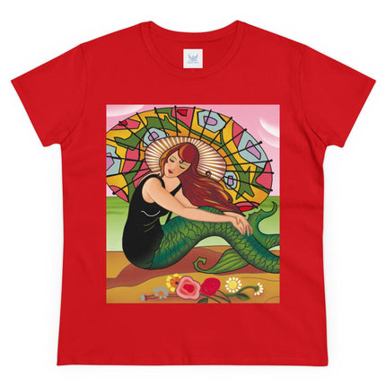 Siren Serenade Women's Midweight Cotton Tee