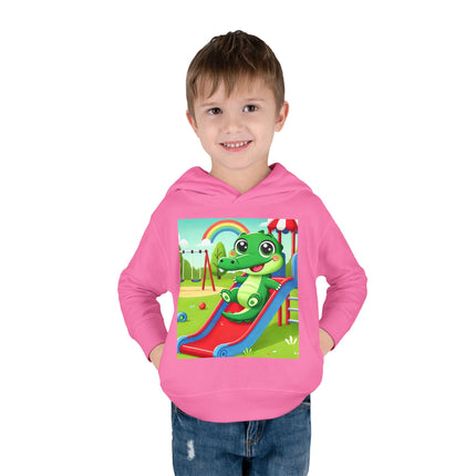 Playground Crocodile Joy Toddler Pullover Fleece Hoodie