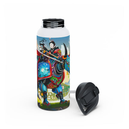 Bio-Mech Beast Stainless Steel Water Bottle