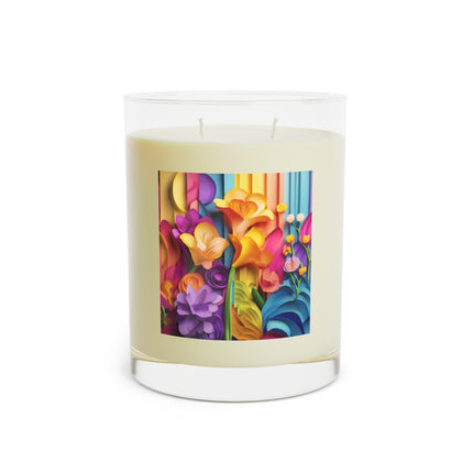 The Graceful Freesia Scented Candle - Full Glass, 11oz - The White Tea & Fig, The Lavender & Sage, and The Ocean Mist & Moss