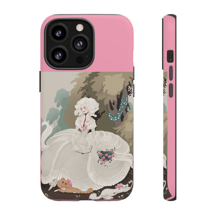 Rococo Garden Reader Phone Case – Whimsical Elegance & Timeless Charm