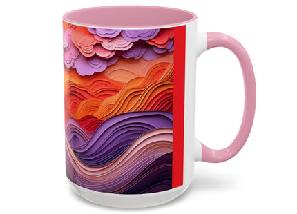 Dramatic Sunset Sky Colorful Mugs (11oz, 15oz)