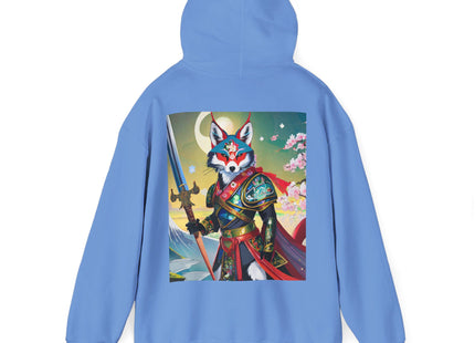 Cyberpunk Samurai Fox – Heavy Blend™ Hooded Sweatshirt