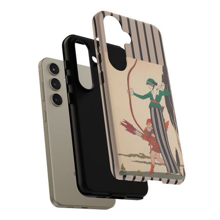 L'Arc Rouge by George Barbier Phone Cases