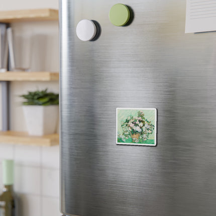 Roses by Vincent Van Gogh Die-Cut Magnets (5 Sizes)