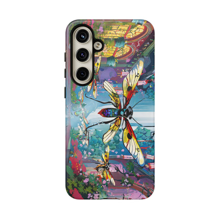 Neon Swarm Phone Cases