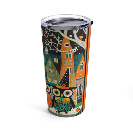 Night of the Trick-or-Treating Owlets Tumbler 20oz