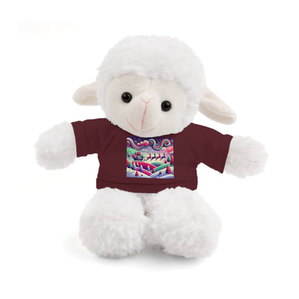 Festive Reindeer Flight Stuffed Animals with Tee