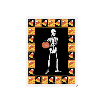 Candy Corn Skeleton Die-Cut Magnets (5 Sizes)