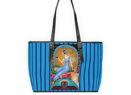 September & Sapphire (from the Gem Series) by Sofia Chiostri PU Leather Shoulder Bag