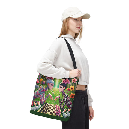 The Spring Gambit: A Fairy’s Move Tote Bag – Whimsical Chess & Spring Magic