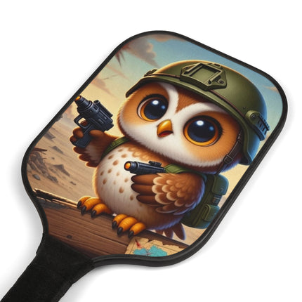 Owl on the Front Lines Pickleball Kit – Brave Tactical Scout & Epic Missions