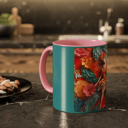 Hibiscus Fairy Colorful Mugs (11oz, 15oz)