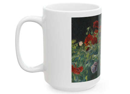 A Study of Poppies for Carnation, Lily, Lily, Rose by John Singer Sargent Ceramic Mug (11oz, 15oz)