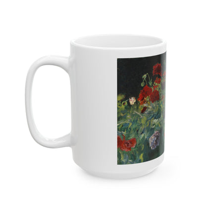 A Study of Poppies for Carnation, Lily, Lily, Rose by John Singer Sargent Ceramic Mug (11oz, 15oz)