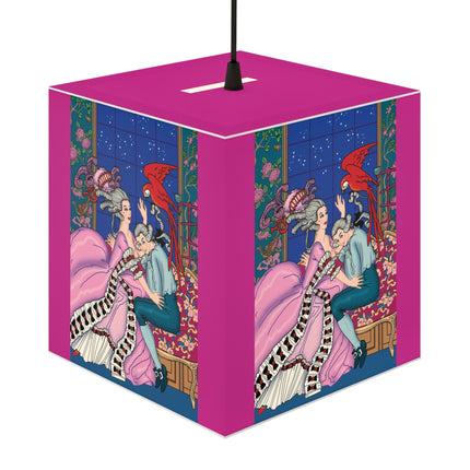The Jealous Parrot by George Barbier Light Cube Lamp