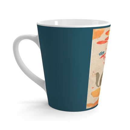 Book Illustration by Hashiguchi Goyō Latte Mug