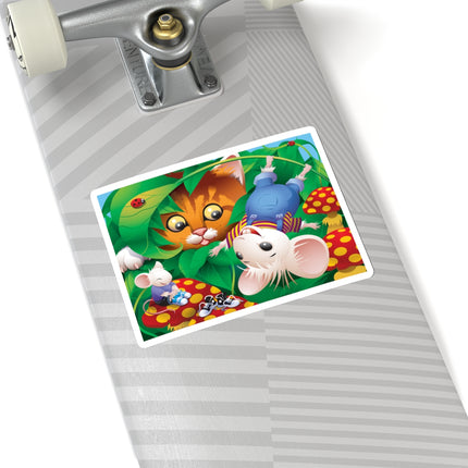 Whimsical Adventure Kiss-Cut Stickers