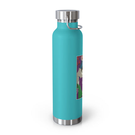 Two Pierrots Copper Vacuum Insulated Bottle, 22oz