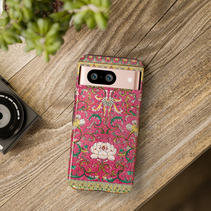 Pink Floral Pattern by Owen Jones Phone Cases