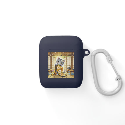 Playful Kitten in the Tea Room AirPods and AirPods Pro Case