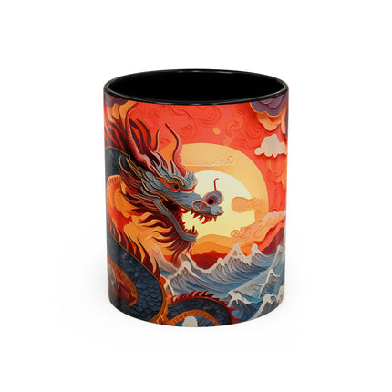 Emergence of the Dragon Colorful Mugs (11oz, 15oz)