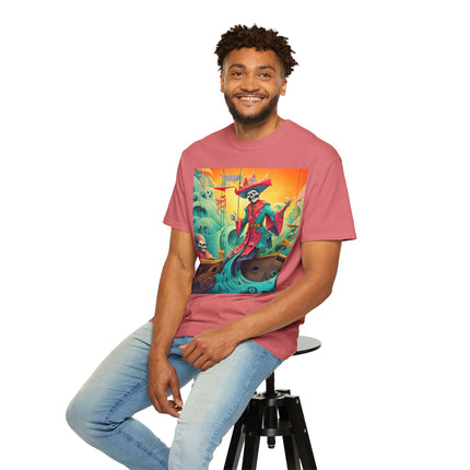 Skeleton Crew of the Misty Seas Unisex Garment-Dyed T-shirt