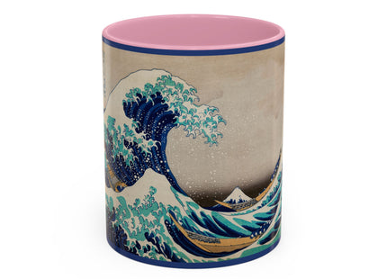 The Great Wave off Kanagawa by Katsushika Hokusai Colorful Mugs (11oz, 15oz)