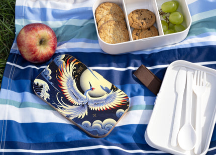 Majestic White Crane Bento Lunch Box
