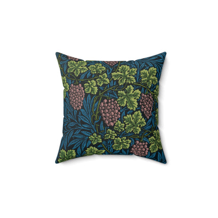 Vine Pattern by William Morris Spun Polyester Square Pillow