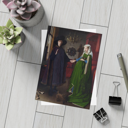 Arnolfini Portrait by Jan Van Eyck Postcards (envelopes included) - Bundles of 10, 30, 50 Pieces
