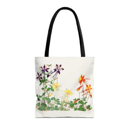 Aquilegia Flower by Tanigami Kônan Tote Bag (AOP)