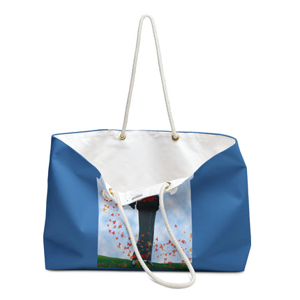 Elegance in Autumn Weekender Bag