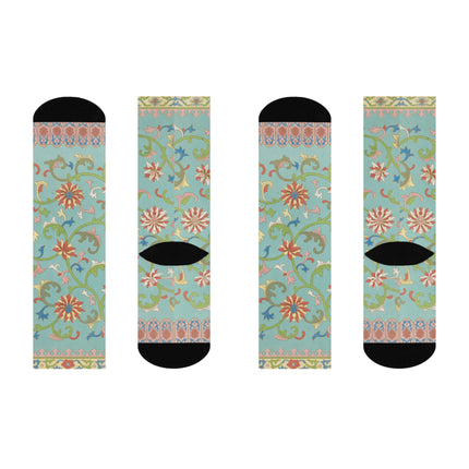 Chinese Ornament by Owen Jones Cushioned Crew Socks