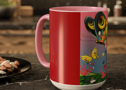 Flight Of Easter Delight Colorful Mugs (11oz, 15oz)