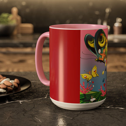 Flight Of Easter Delight Colorful Mugs (11oz, 15oz)