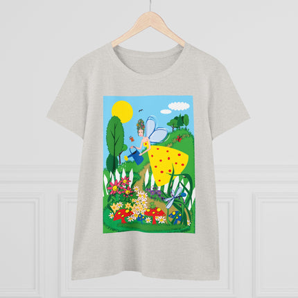 Garden Magic Women's Midweight Cotton Tee
