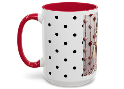 Fashionably Yours, XOXO Colorful Mugs (11oz, 15oz)