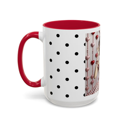 Fashionably Yours, XOXO Colorful Mugs (11oz, 15oz)