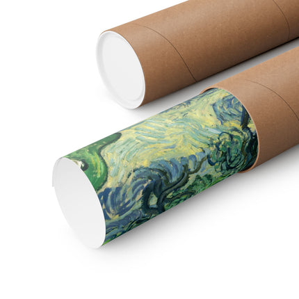 Olive Trees by Vincent Van Gogh Matte Horizontal Posters
