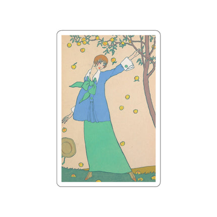 Le Verger by Georges Lepape Die-Cut Stickers (5 Sizes)